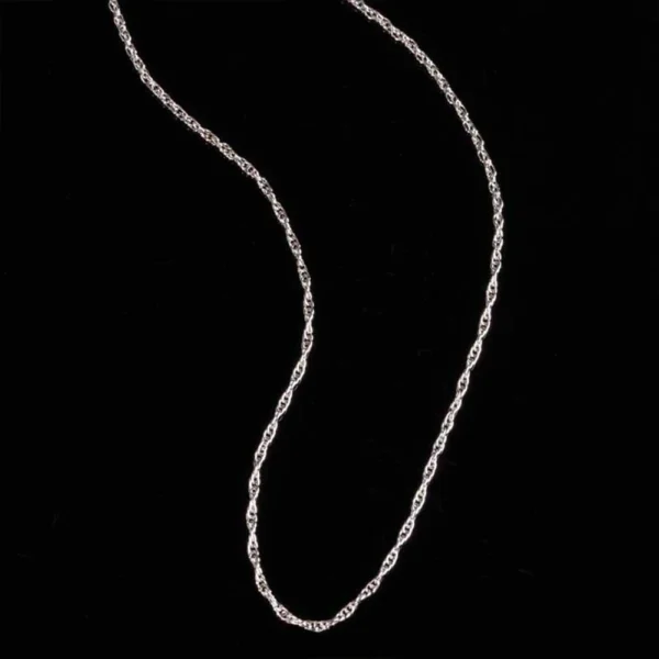 18” Sterling Silver Rope Chain