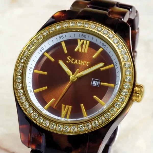 Stauer Cantata Tortoise Watch