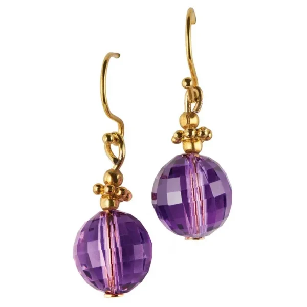 Royal Amethyst Earrings