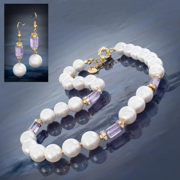 Status Necklace & Earrings - Image 2