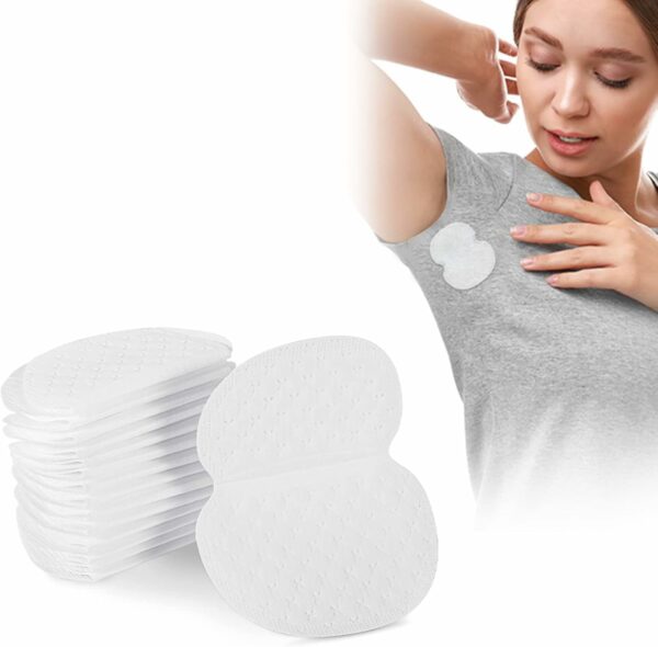 White Underarm Pads Pack Of 24