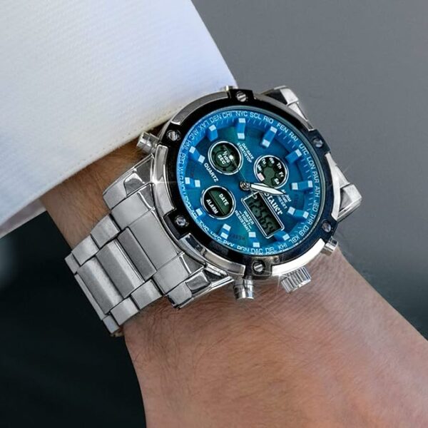 Stauer Blue Stone Chronograph - Image 2