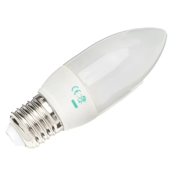 11W Candle Large Screw Bulb E27 - Pack of 4