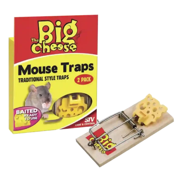 The Big Cheese Mouse Trap - Set of 2