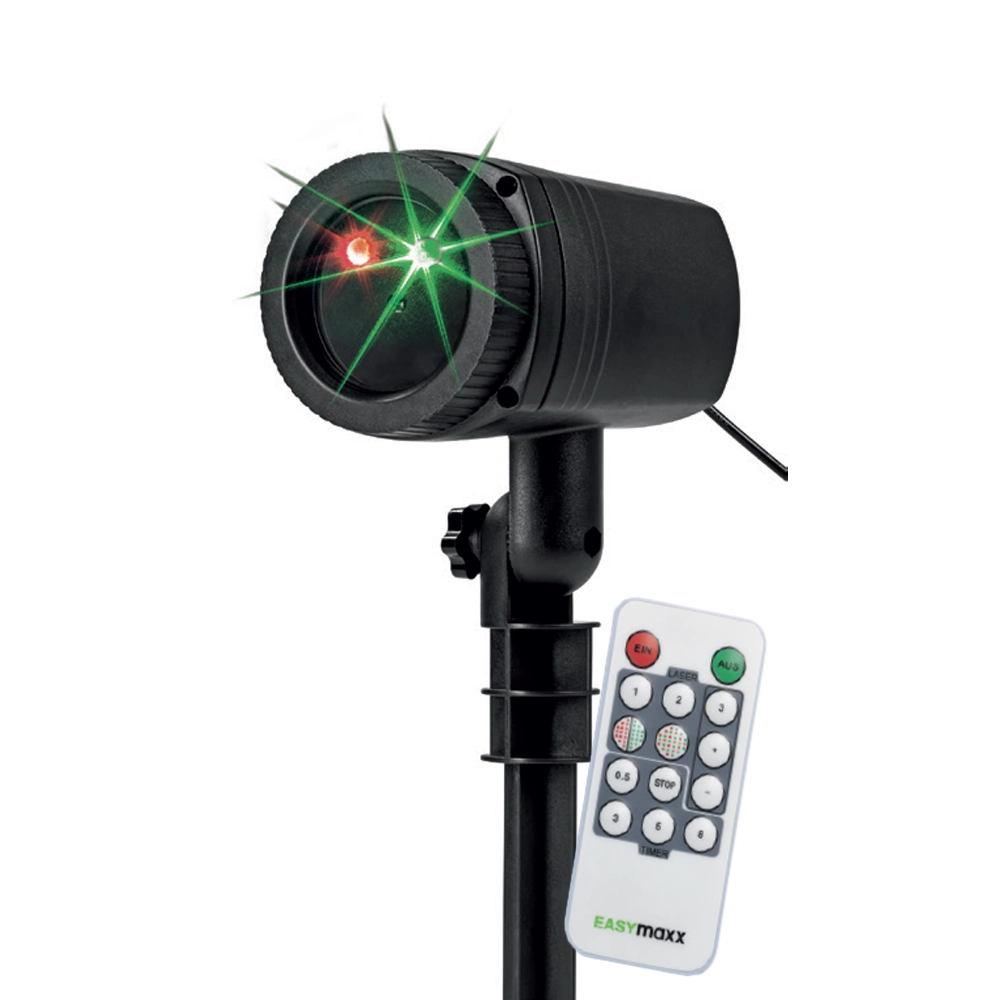 Rotating Laser Light with Remote