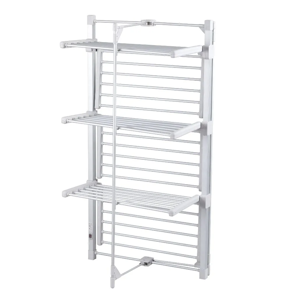 3 Tier Electric Heated Airer for Efficient Laundry Drying