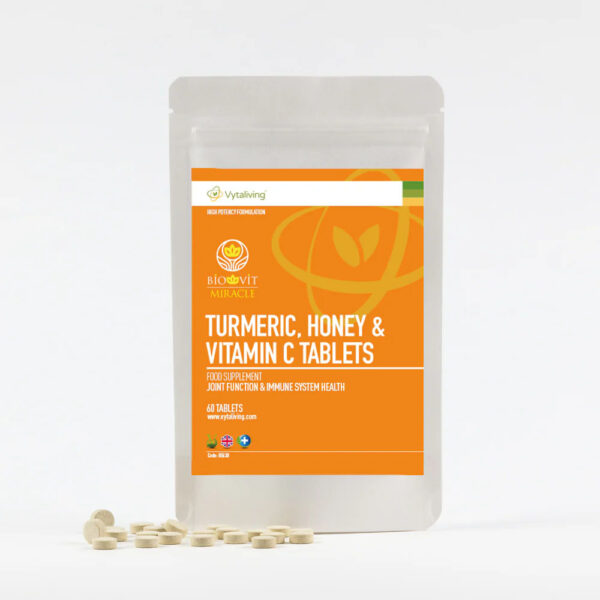 Turmeric & Honey with Vit C Tablets - Image 2